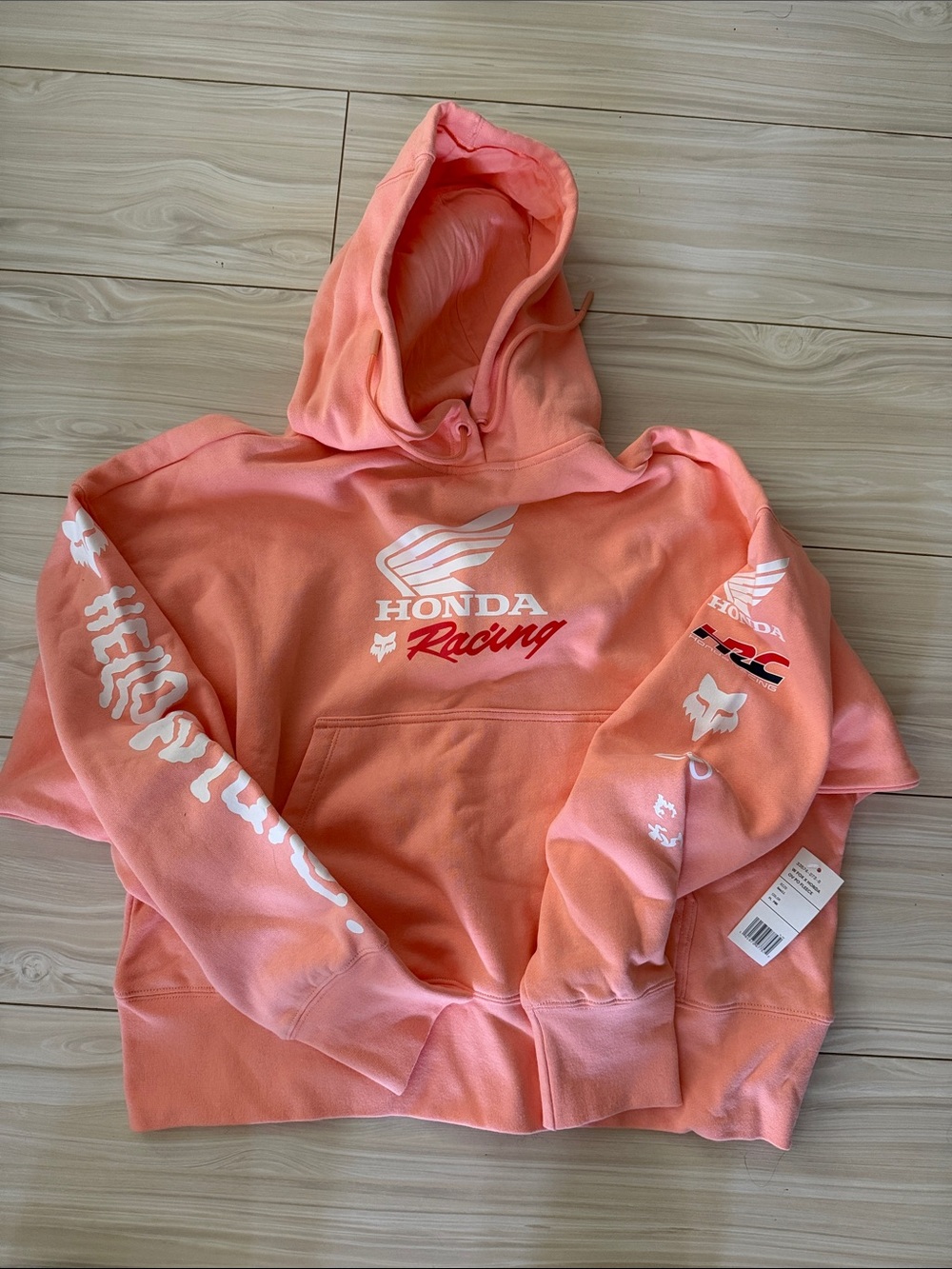 Women’s Coral Pink Hoodie